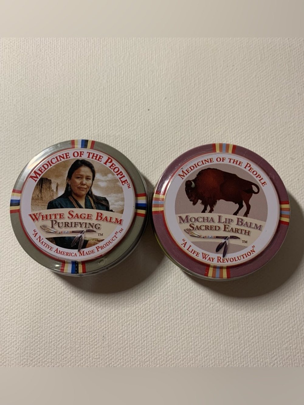 Navajo herbal remedies - White Sage Balm and Mocha Lip Balm